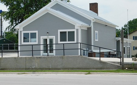 This is a picture of the standalone schoolhouse.